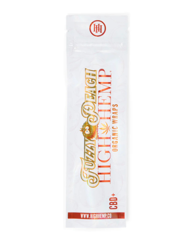 High Hemp - Organic Wraps FUZZY PEACH, 2 PK - One Size