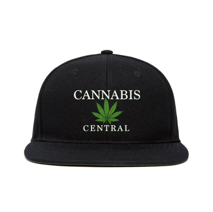 CANNABIS CENTRAL PERFORMANCE CAP - BLACK