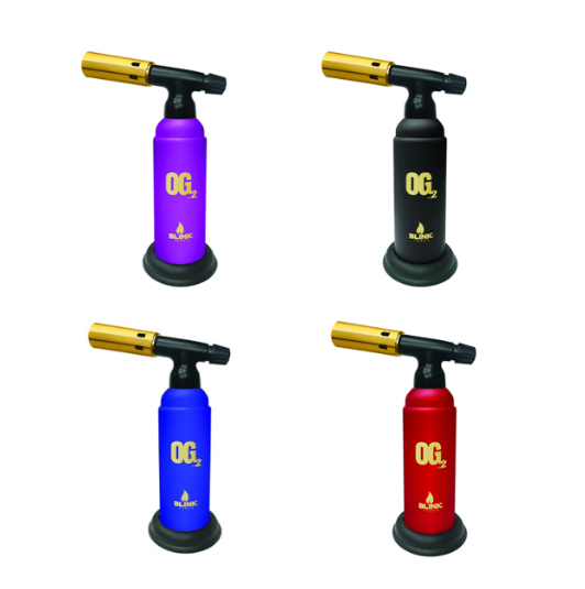 BLINK - TORCH, Dual flame, 8 Inch -  Assorted