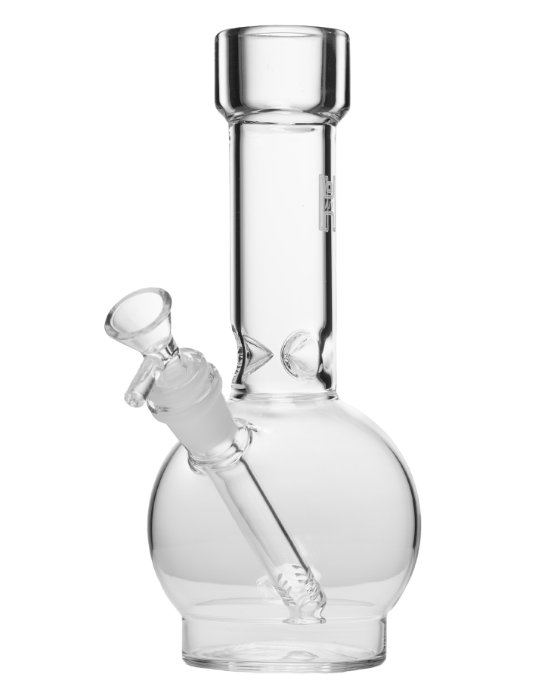 9" BALL STYLE BONG - CLEAR - One Size