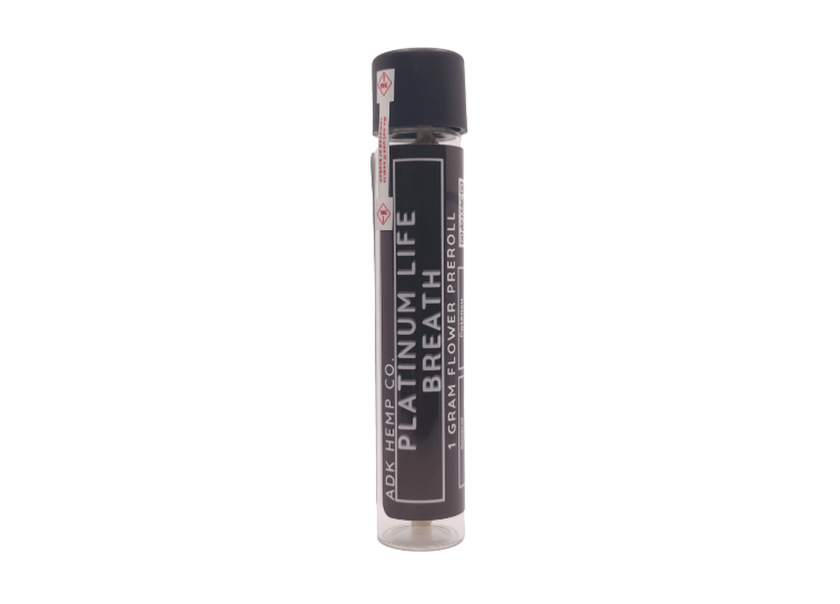 1- 1G PLATINUM LIFE BREATH PREROLL