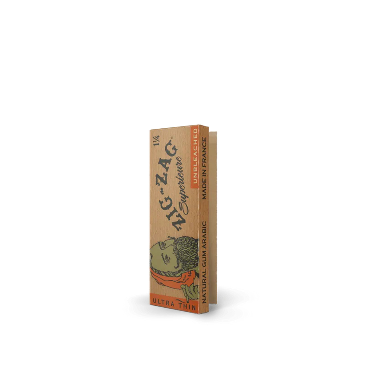 ZIG-ZAG UNBLEACHED 1 1/4'' ROLLING PAPERS