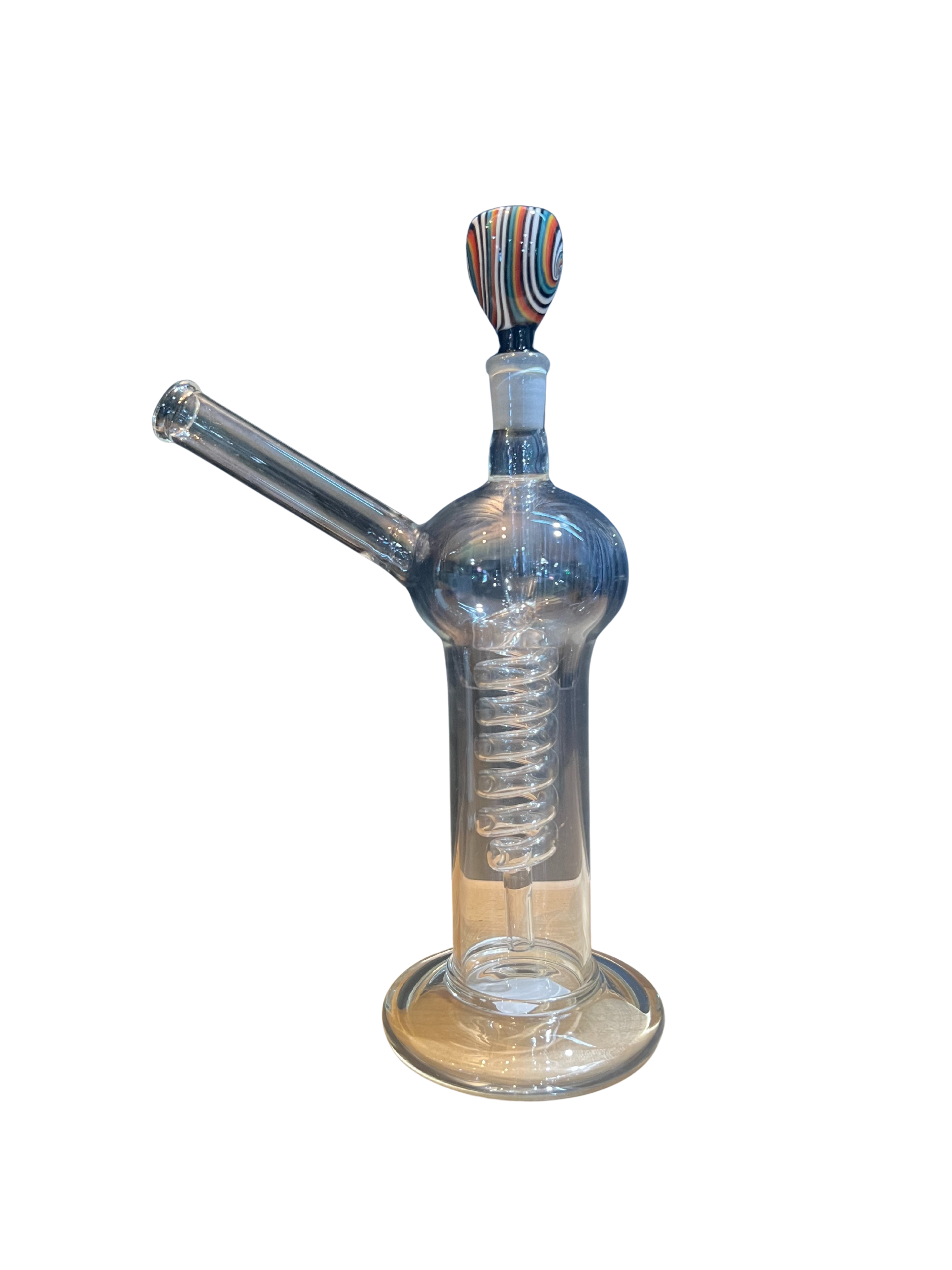 SWIRLY DOWNSTEM BONG - Medium