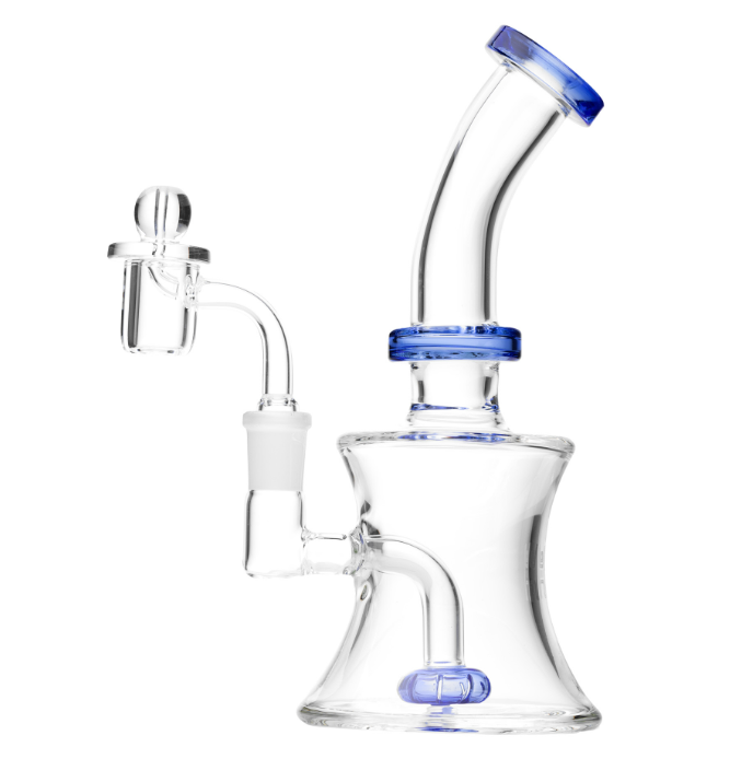 8" OIL CAN RIG - LIGHT BLUE - One Size