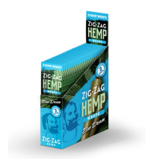 Zig-Zag - Hemp Wraps, Blue Dream - 2pk - One Size