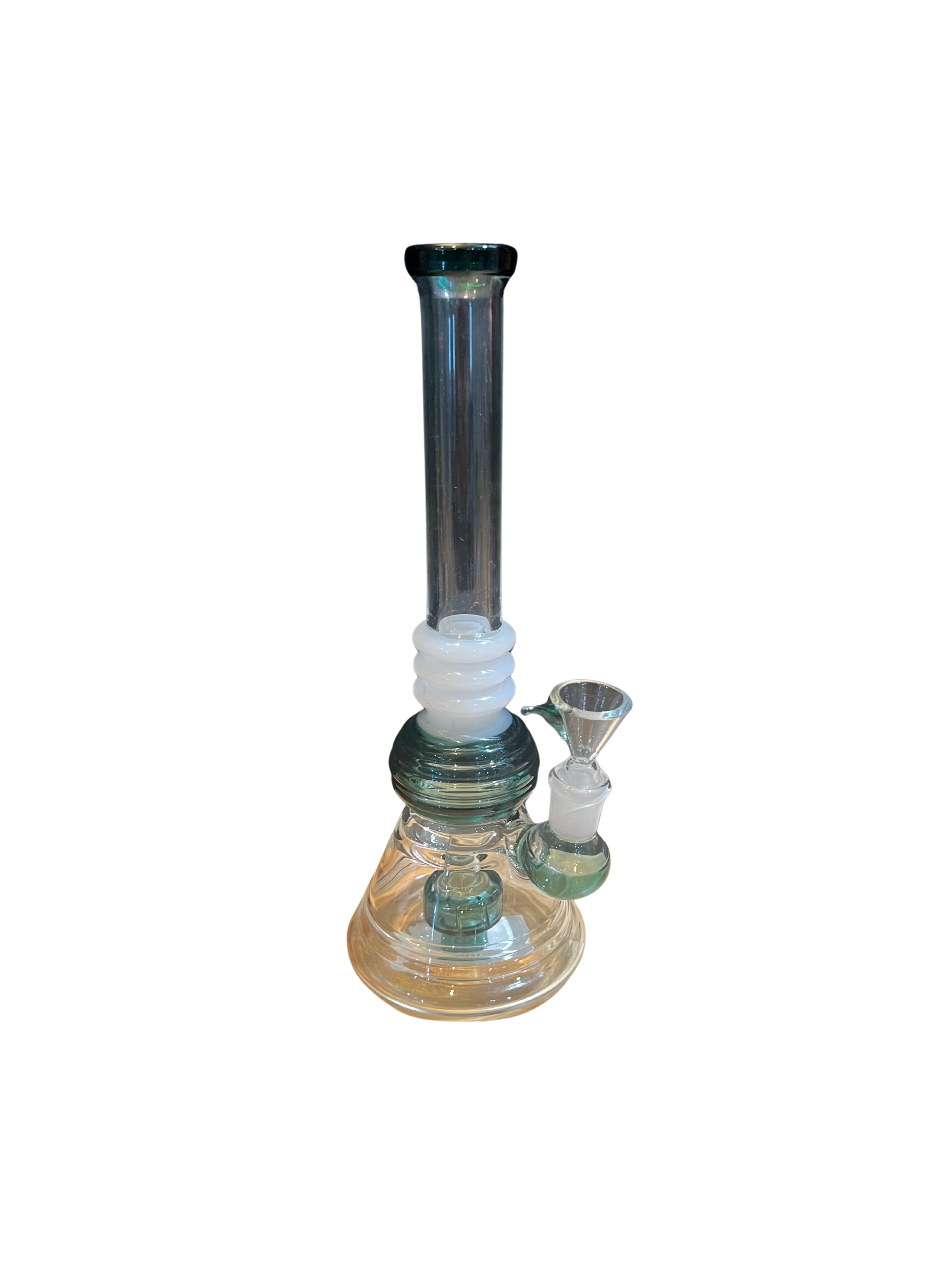 FANCY PERC BONG - BLUE - Small
