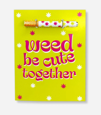Weed Be Cute Kush Kard - One Size