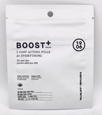 BOOST PLUS DROPS 3-PACK (30MG THC PER DOSE)
