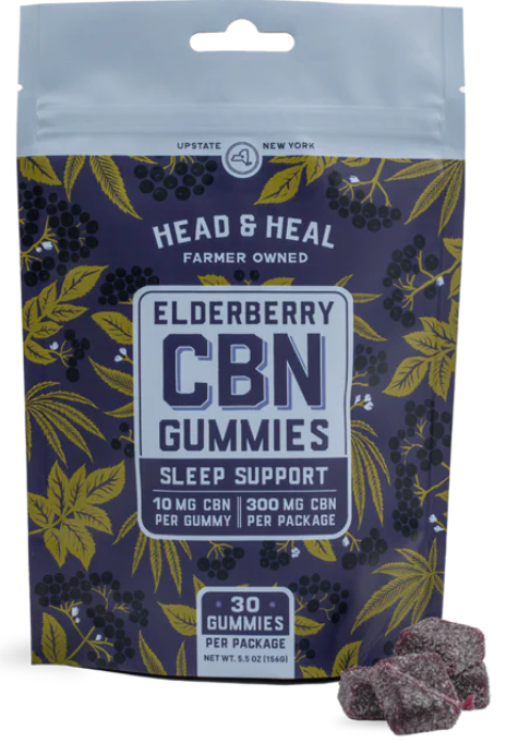 ELDERBERRY CBN GUMMIES (30CT) - 300 mg
