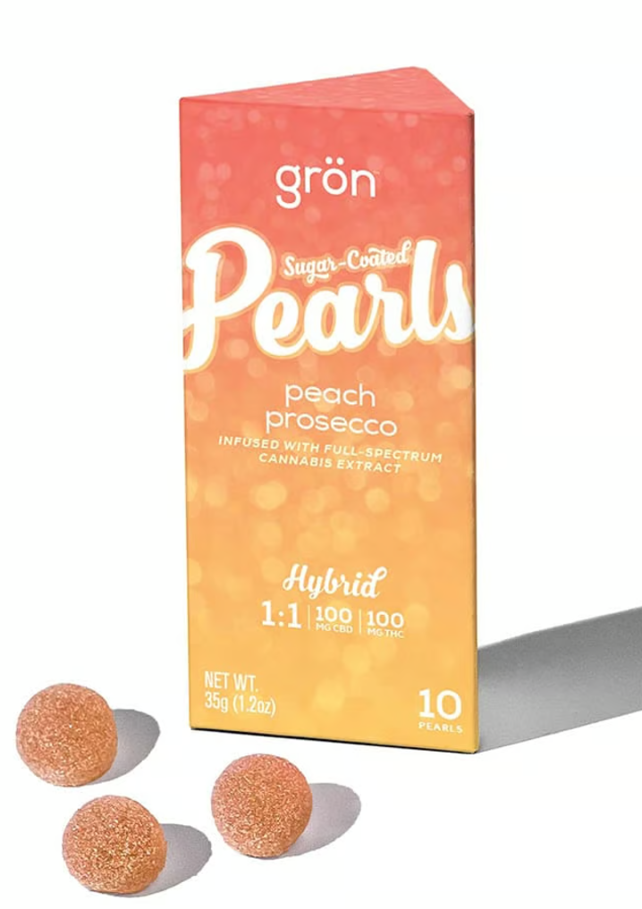 PEARLS: PEACH PROSECCO 1:1 - (THC/CBD)