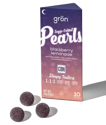 PEARLS: BLACKBERRY LEMONADE 1:1:1 - (THC/CBN/CBD)