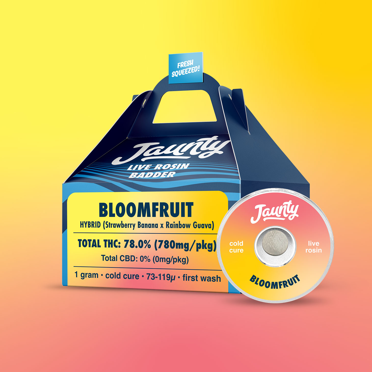 BLOOMFRUIT LIVE ROSIN BADDER (1G)