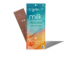 DAYTIME SATIVA - 3:1 (CBG:THC) - MILK CHOCOLATE W/ SEASALT