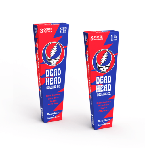Blazy Susan - 6pk Grateful Dead Pre-Rolled Cones - One Size