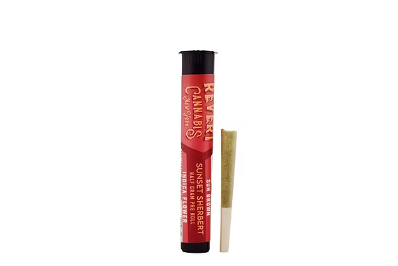 1- 0.5G  SUNSET SHERBERT PREROLL