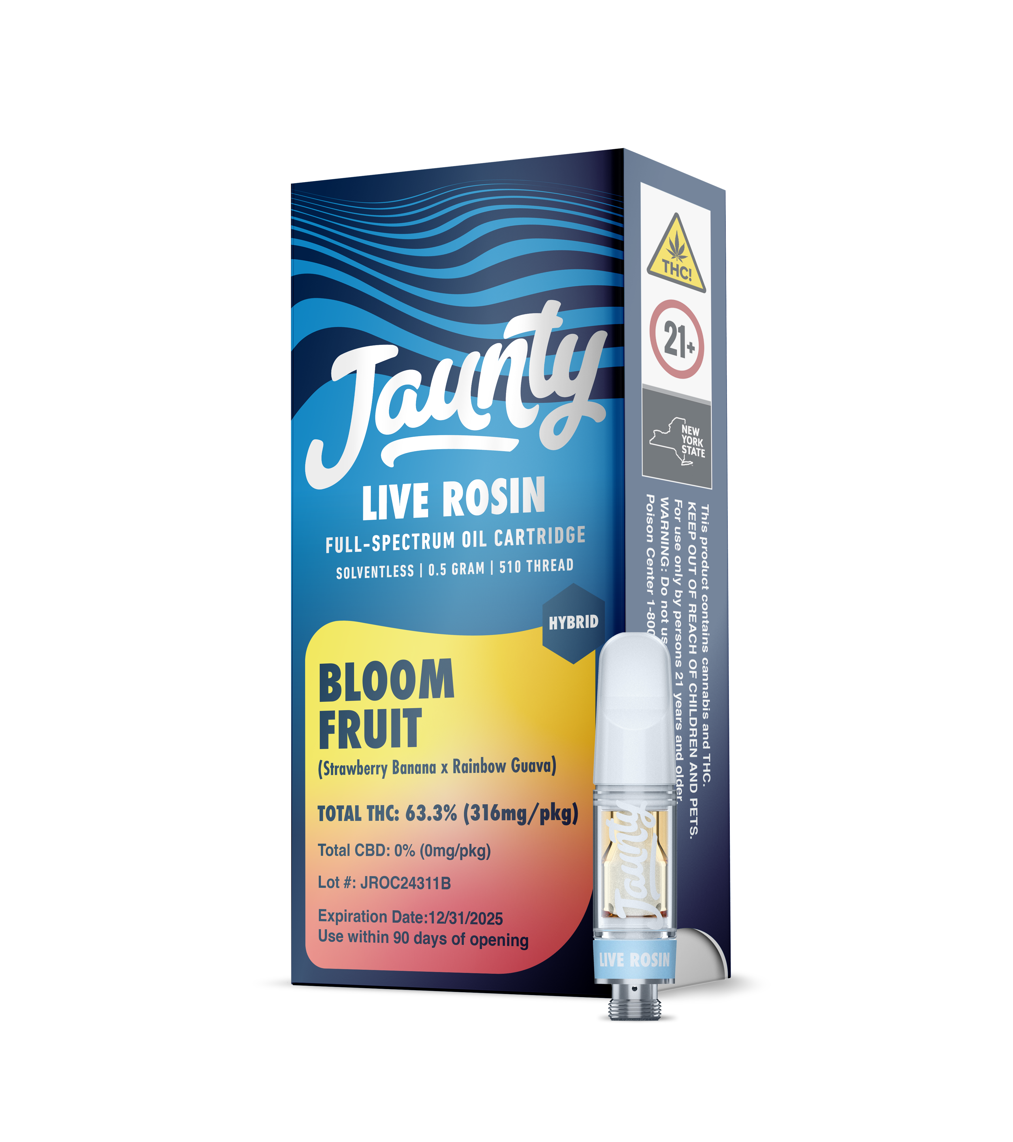 BLOOMFRUIT LIVE ROSIN CARTRIDGE (0.5G)