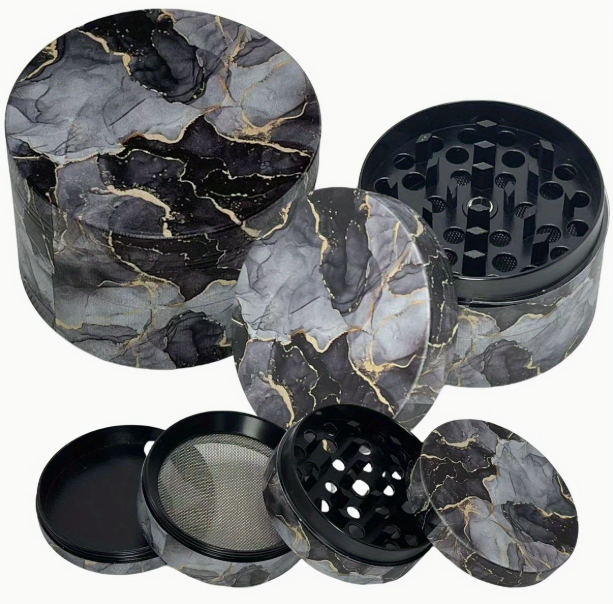 Marble Grinder - Black/Gold - One Size