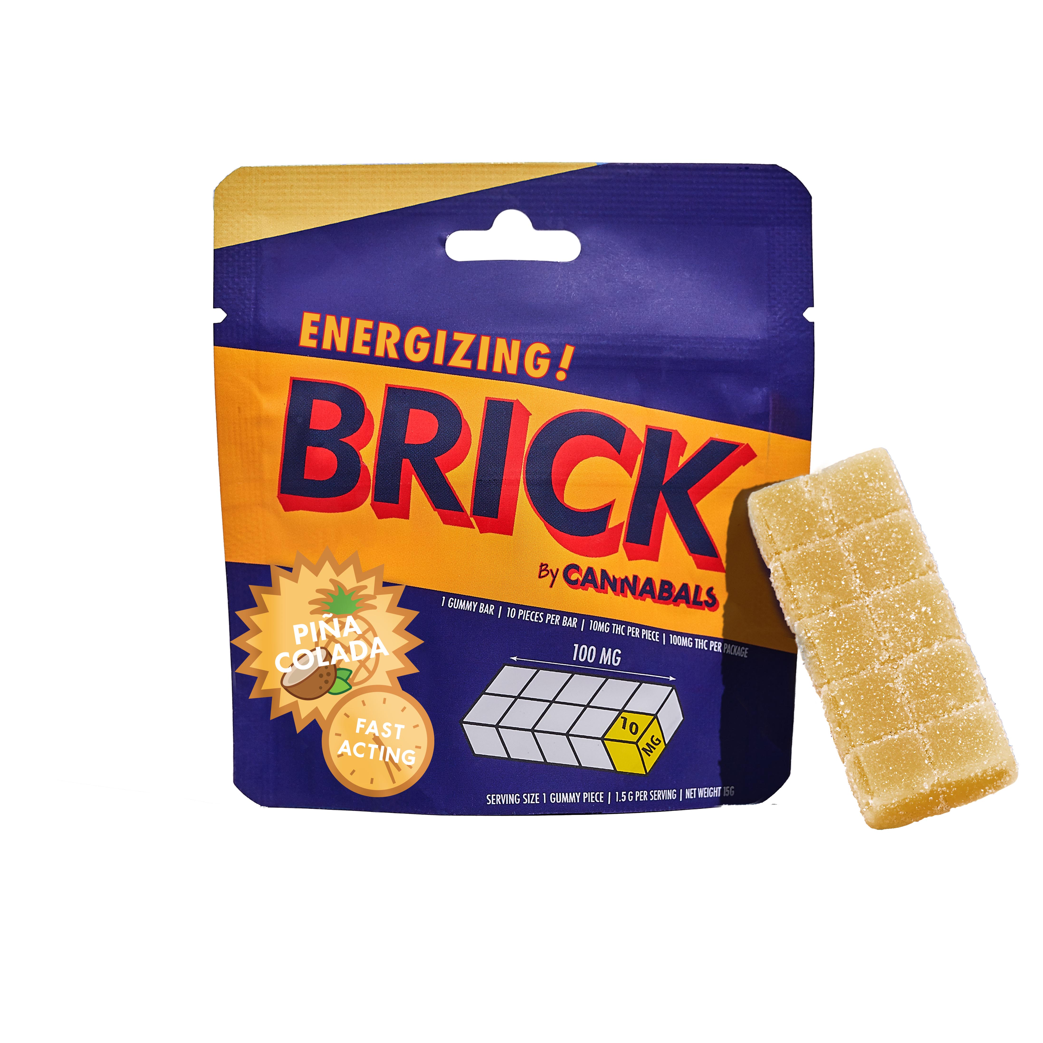 BRICK - PINA COLADA 2:1 (THC:THCV)