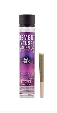 1- 0.7G GRAPE STARDUST INFUSED PREROLL