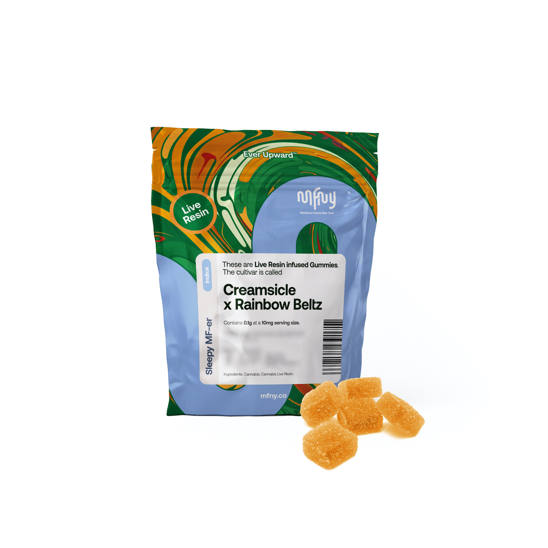 CREAMSICLE X RAINBOW BELTS LIVE RESIN