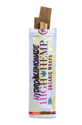 High Hemp - Organic Wraps HYDRO LEMONADE, 2 PK - One Size