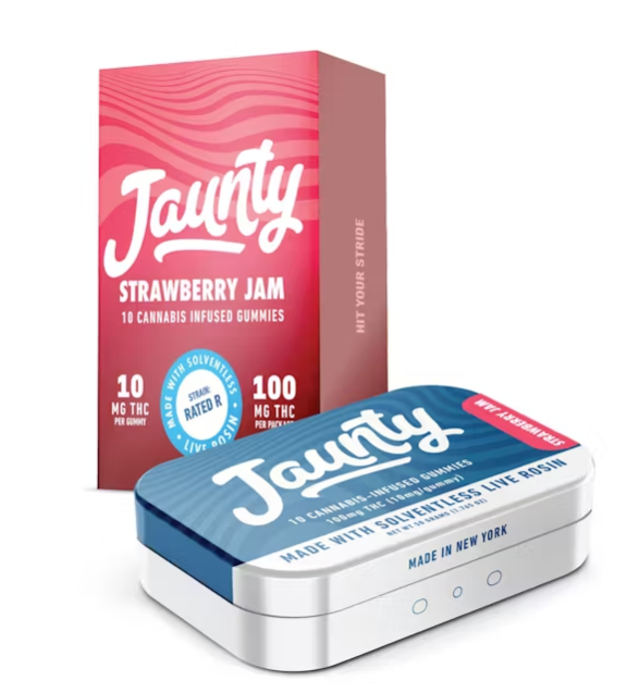 STRAWBERRY JAM LIVE ROSIN GUMMIES (100MG)