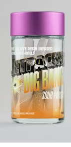 5 - 0.5G 'BIG BANG MINI' SOUR PAPAYA INFUSED PREROLLS
