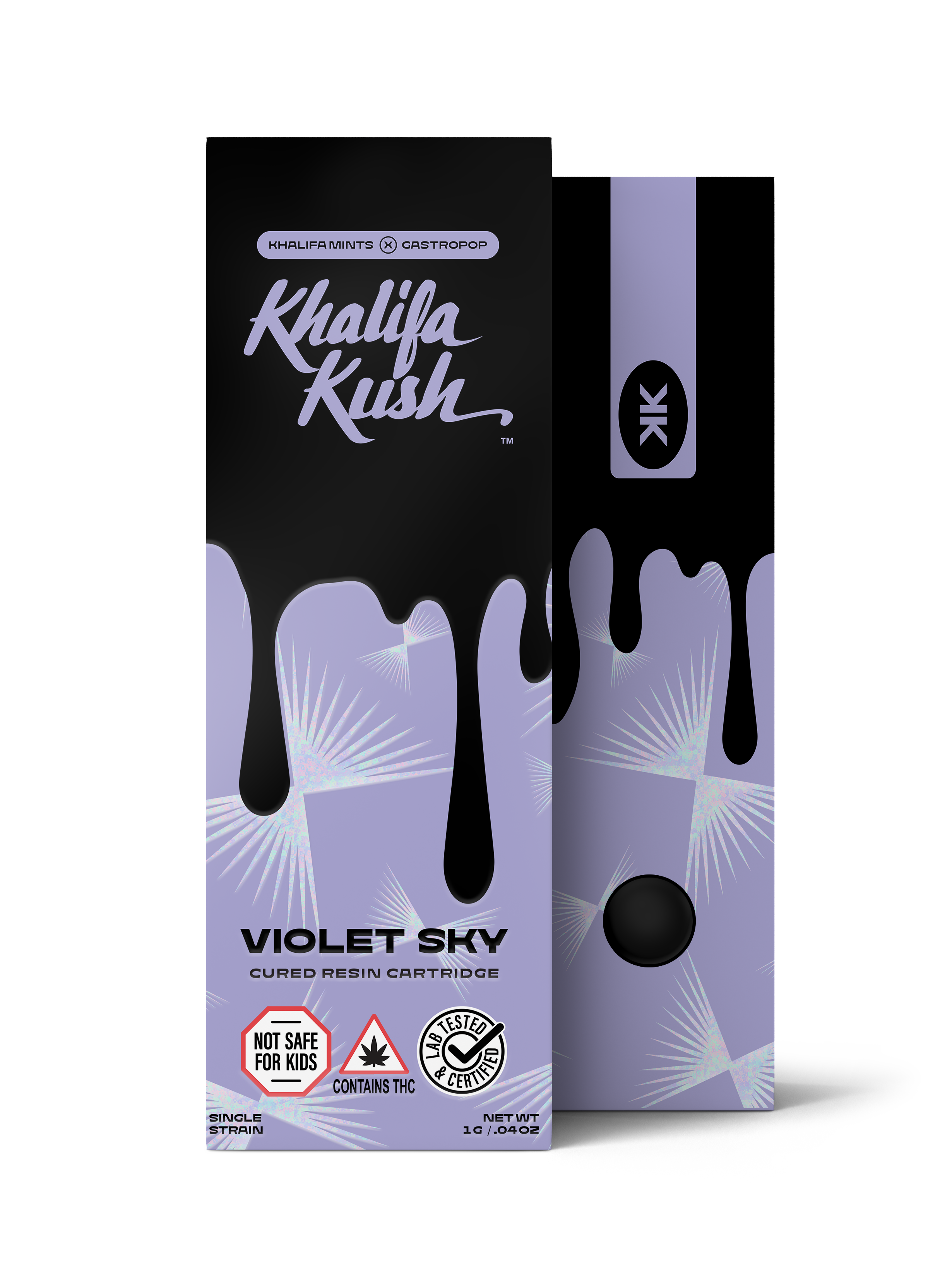 Violet Sky - Cured Resin