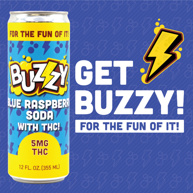 BUZZY - BLUE RASPBERRY