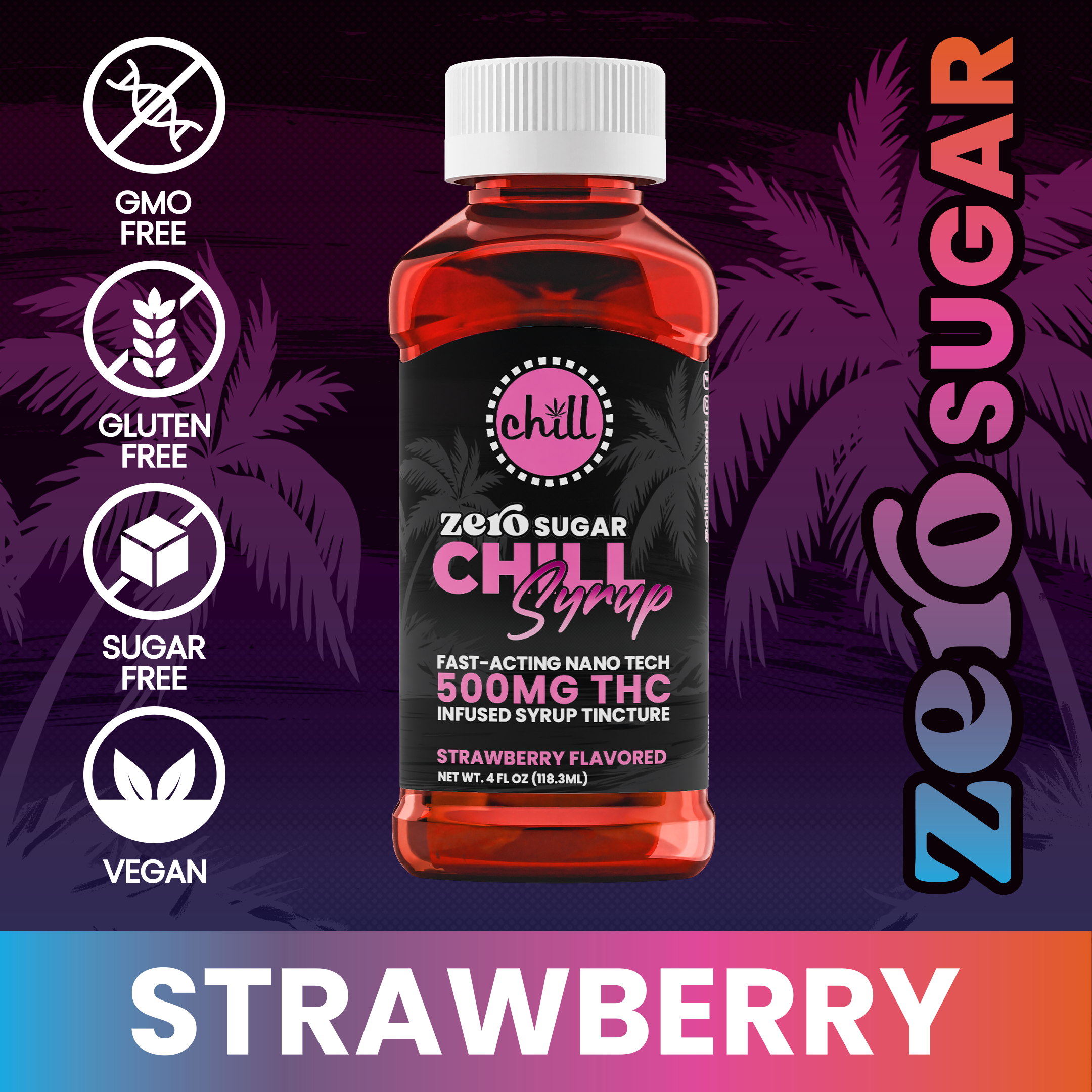 STRAWBERRY - SUGAR FREE