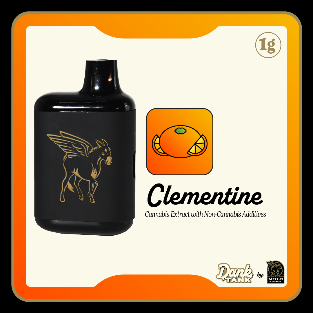 Clementine Pure Live Resin 1G Dank Tank - 1 g