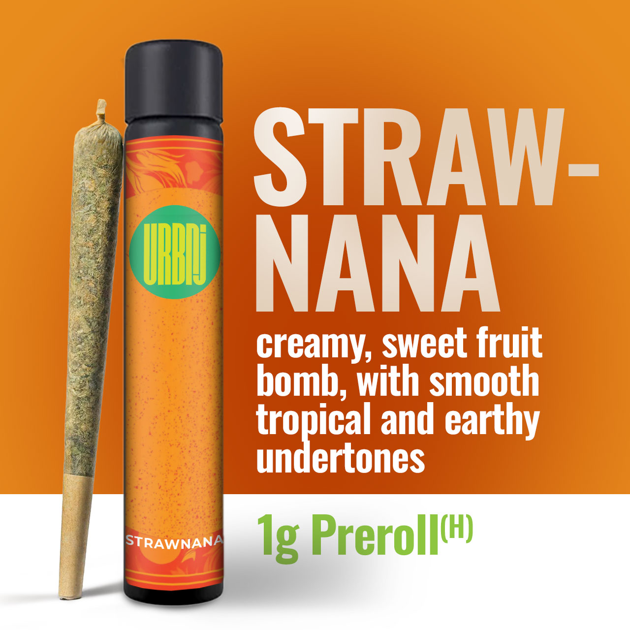 Strawnana 1G Preroll - 1 g