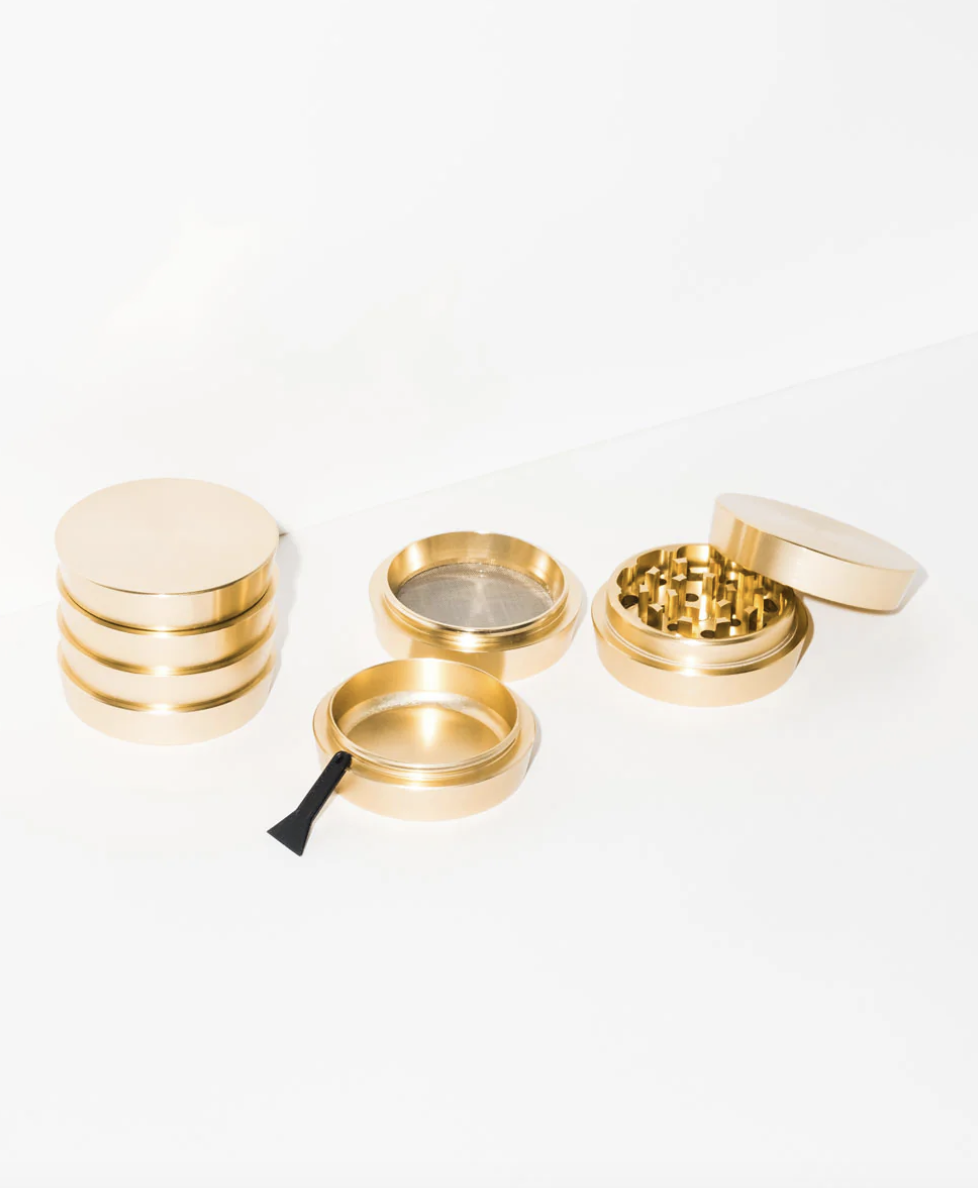 SACKVILLE - 4PC Grinder Gold - One Size