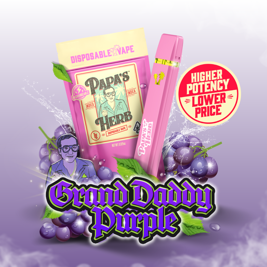 Papa's Herb Granddaddy Purple 1G AIO - 1 g