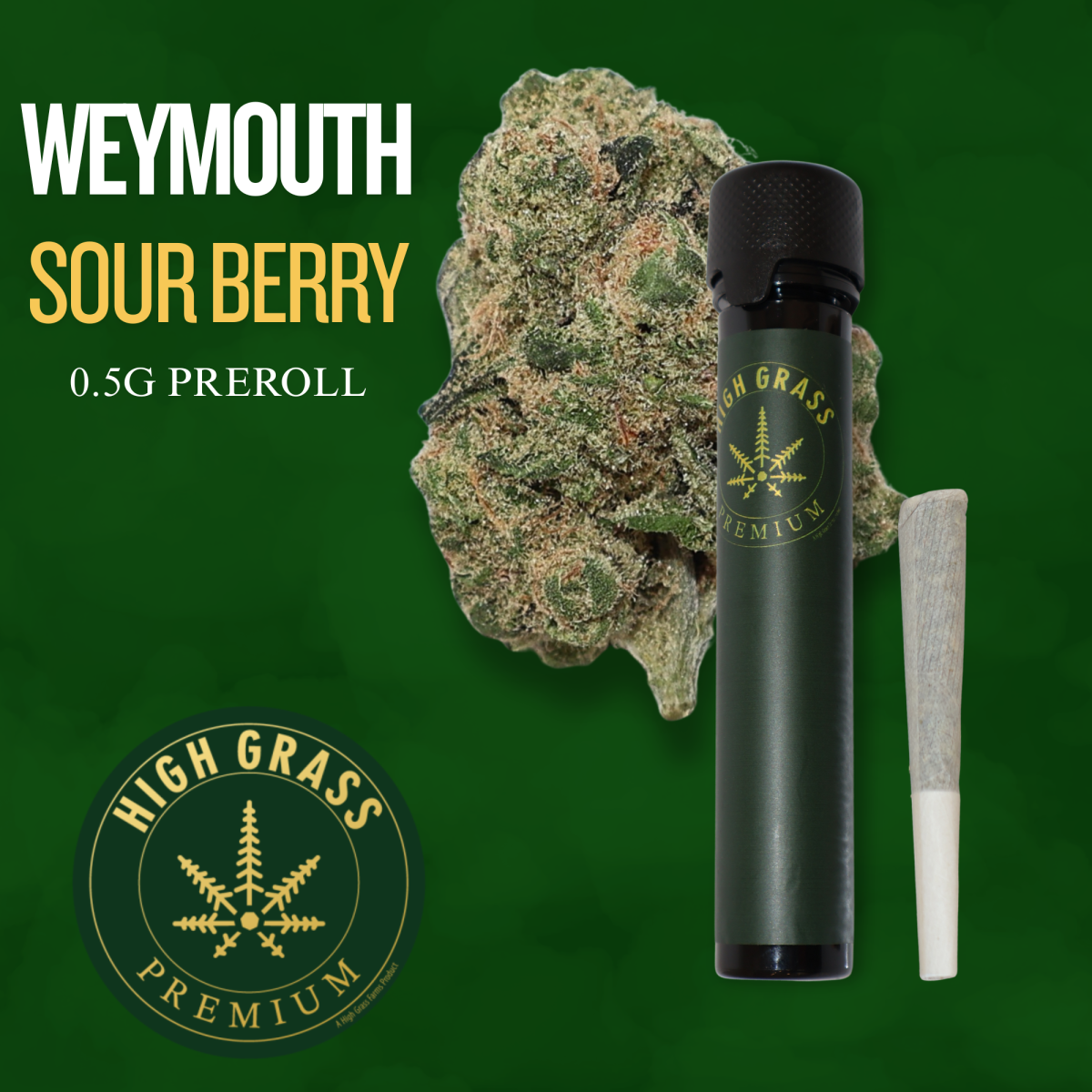 Weymouth Sour Berry 0.5G Preroll - 0.5 g