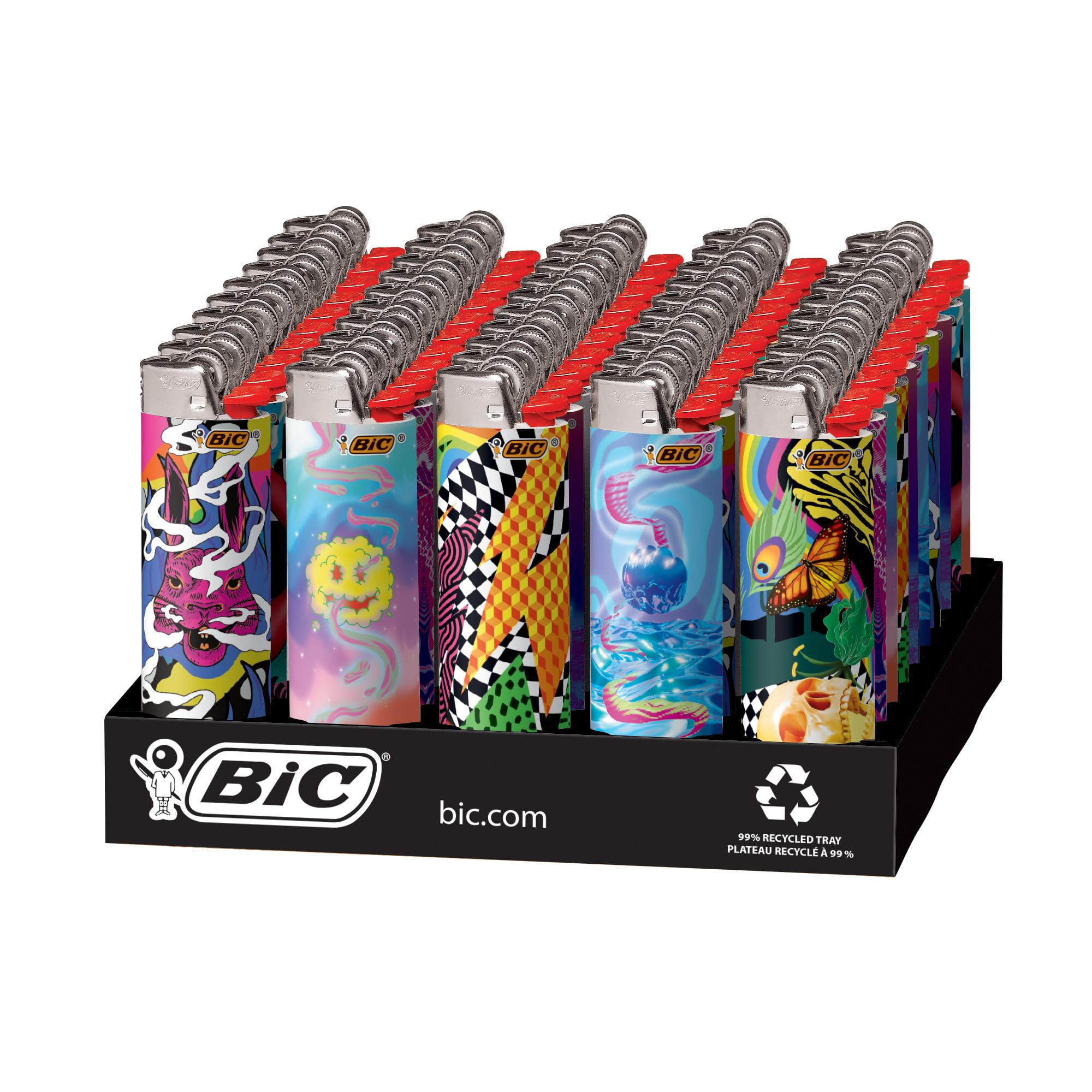 Bic Lighters - Maxi Special Edition Prismatic