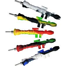 Luvbuds 6" Silicone Bazooka Dab Straw- 10mm Tip