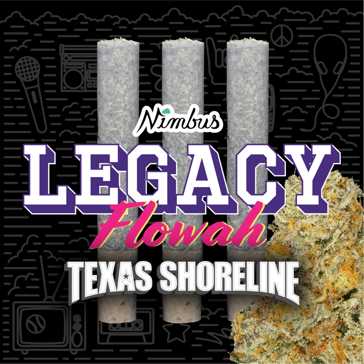 Texas Shoreline | Prerolls - 3 g - 3 Pack