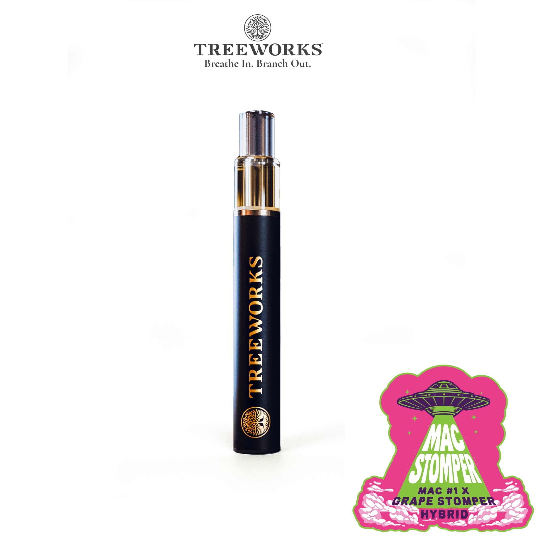 Mac Stomper | Rosin Wand | Disposable Wand - 0.5 g