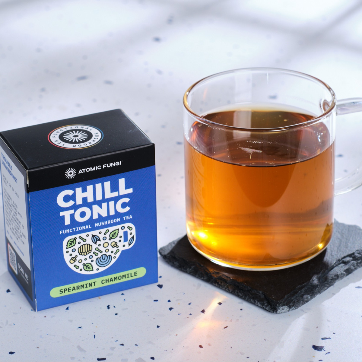 ATOMIC FUNGI - Chill Tonic Mushroom Tea Relaxation