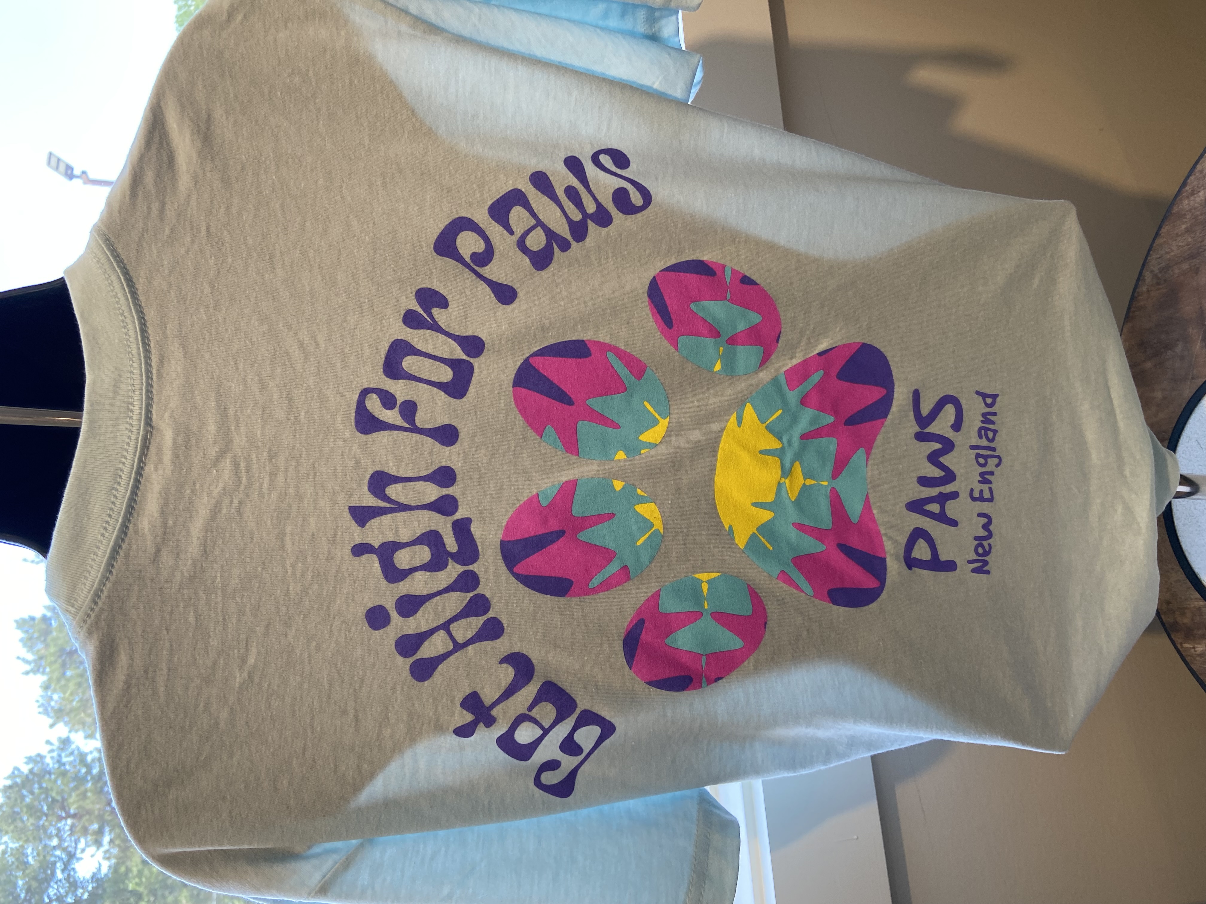 Get High For Paws T-shirt - Sand