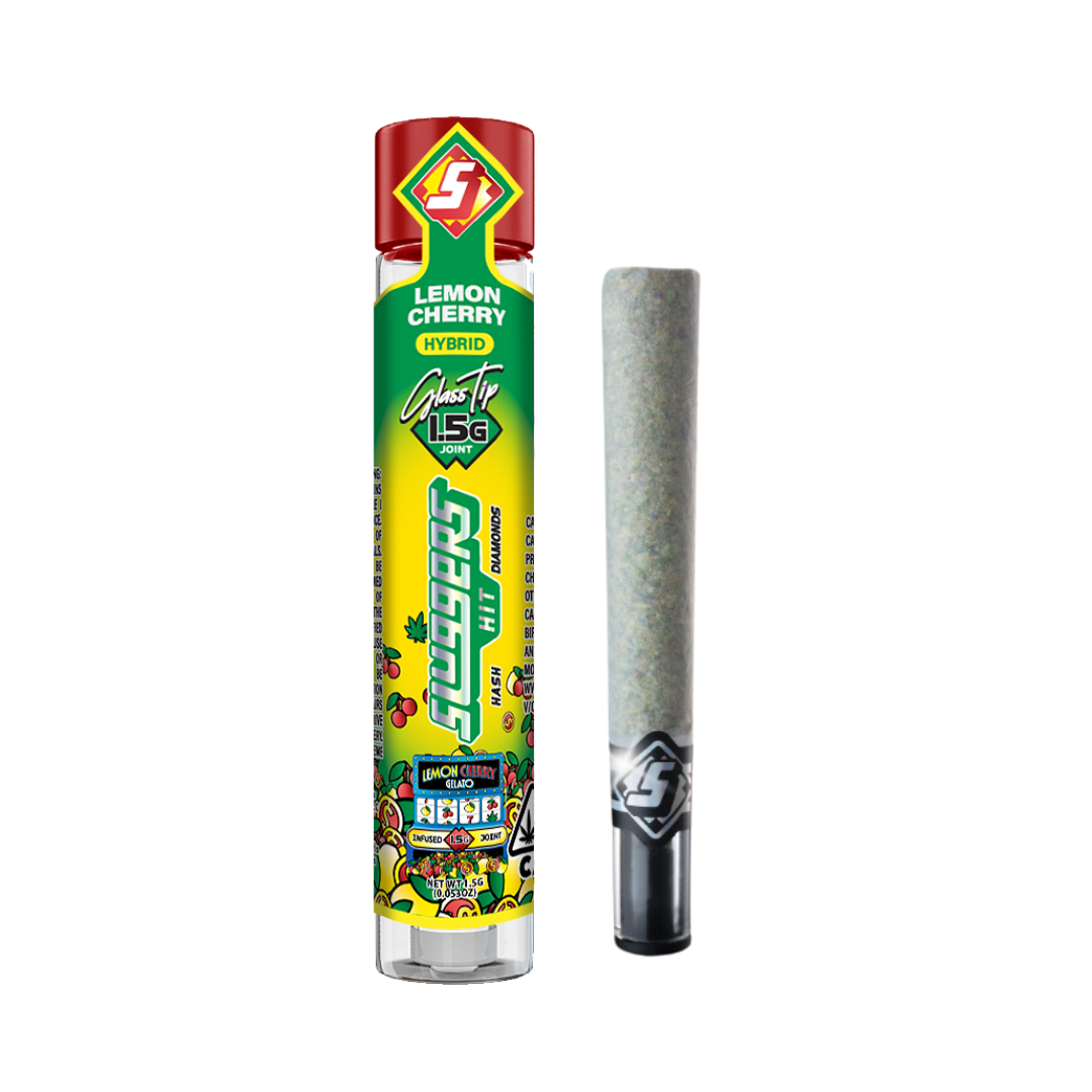 Lemon Cherry Gelato | 1.5g Infused Joint - 1.5 g